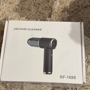 Black and Gold Handheld Wireless Vacuum Cleaner